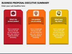 Business Proposal Executive Summary PPT Slide 2
