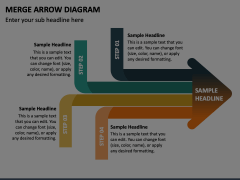 Merge Arrow Diagram Animated Presentation - SketchBubble