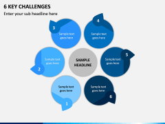 6 Key Challenges PPT Slide 1