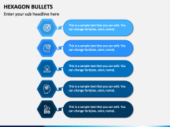 Hexagon Bullets PowerPoint and Google Slides Template - PPT Slides