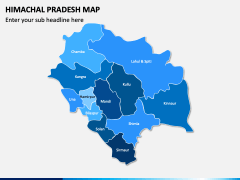 Himachal Pradesh Map for PowerPoint and Google Slides - PPT Slides