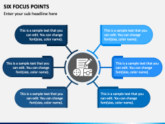Six Focus Points PPT Slide 2