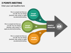 3 Points Meeting PPT Slide 1
