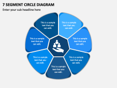 7 Segment Circle Diagram PPT Slide 2
