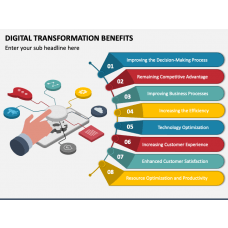 Pillars of Digital Transformation PowerPoint Template - PPT Slides