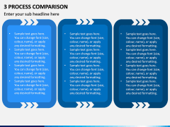 3 Process Comparison PPT Slide 1