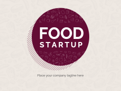 Food Startup Pitch Deck For PowerPoint And Google Slides - PPT Slides