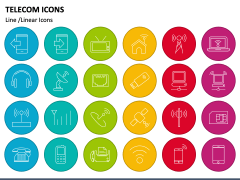 Telecom Icons PPT Slide 4