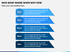 Who What Where When Why How PowerPoint and Google Slides Template - PPT ...
