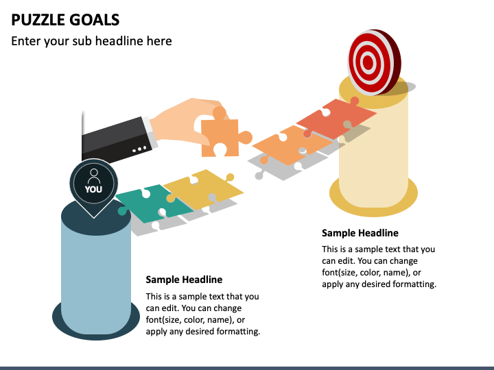 Puzzle Goals PPT Slide 1