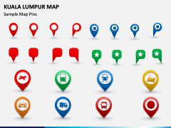 Kuala Lumpur Map PPT Slide 6