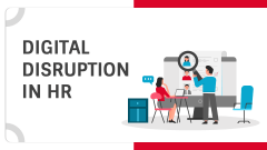 Digital Disruption in HR PPT Slide 1