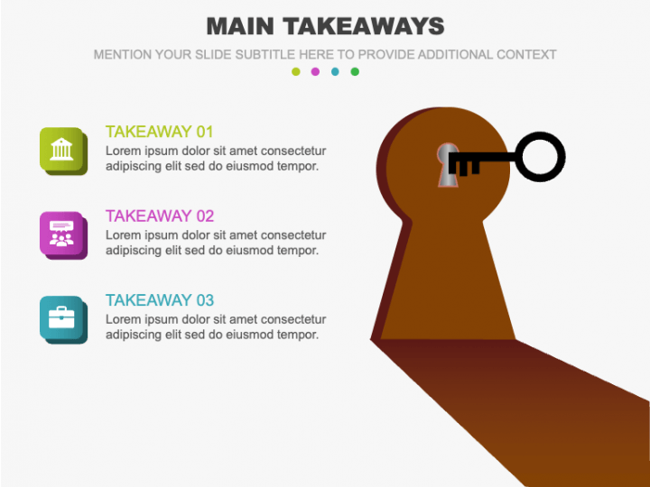 Main Takeaways PowerPoint and Google Slides Template - PPT Slides