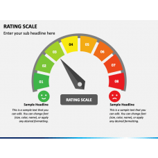 Rating Scale Gauge PowerPoint Template and Google Slides Theme