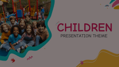 Children Presentation Theme Animated Presentation - SketchBubble
