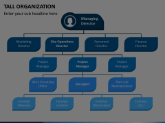 Tall Organization PowerPoint and Google Slides Template - PPT Slides