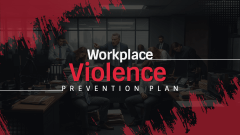 Workplace Violence Prevention Plan PPT Slide 1