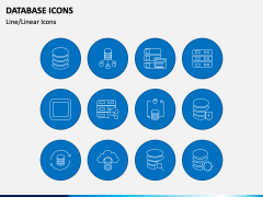 Database Icons for PowerPoint and Google Slides - PPT Slides