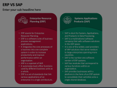 ERP Vs SAP Animated Presentation - SketchBubble