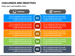 Challenges and Objectives PowerPoint and Google Slides Template - PPT ...