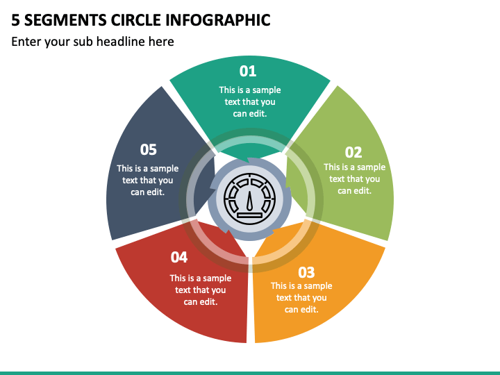 Circle Segment Infographics Powerpoint Keynote Images 6622