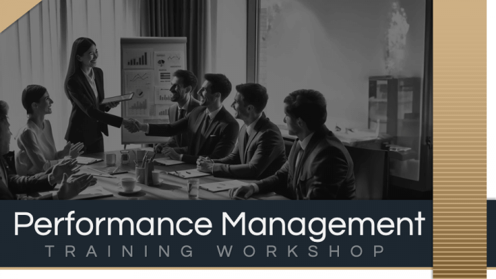 Performance Management Training Workshop PPT Slide 1