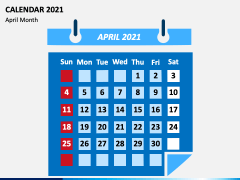 Calendar 2021 Type 2 PPT Slide 4
