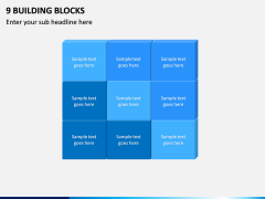 9 Building Blocks PPT Slide 1