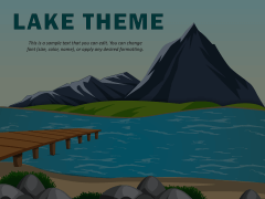 Lake Theme Animated Presentation - SketchBubble