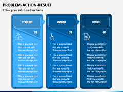 Problem Action Result PowerPoint and Google Slides Template - PPT Slides