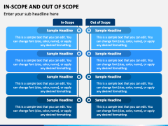 In Scope and Out of Scope PowerPoint and Google Slides Template - PPT ...