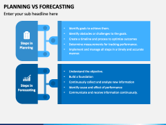 Planning Vs Forecasting PowerPoint Template - PPT Slides