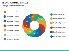 13 Overlapping Circles PPT Slide 2