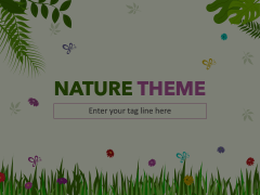 Nature Background Theme Animated Presentation - SketchBubble