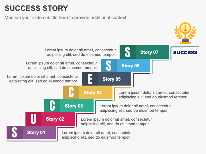 Success Story PowerPoint and Google Slides Template - PPT Slides