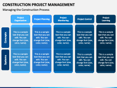 Construction Project Management PowerPoint and Google Slides Template