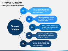 5 Things to Know PPT Slide 1