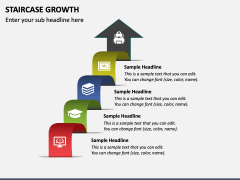 Staircase Growth PowerPoint and Google Slides Template - PPT Slides