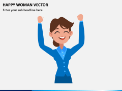 Happy Woman PPT Slide 2