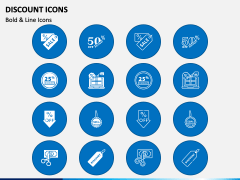 Discount Icons PPT Slide 2