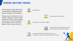 Serena Williams PPT Slide 7