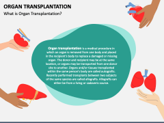 Organ Transplantation PPT Slide 2