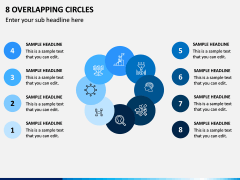 8 Overlapping Circles PPT Slide 1