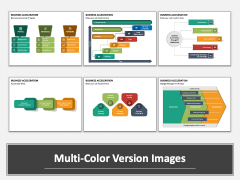 Business Acceleration PPT Multicolor Combined