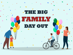 The Big Family Day Out PPT Slide 1