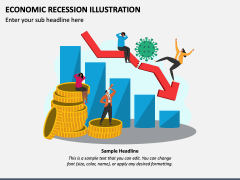 Economic Recession Illustration For PowerPoint And Google Slides - PPT ...