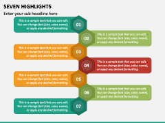 Seven Highlights PPT Slide 2