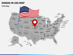Kansas Map PPT Slide 4