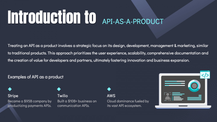 API-as-a-Product PowerPoint and Google Slides Template - PPT Slides