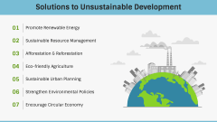 Unsustainable Development PPT Slide 7